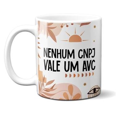Imagem de Caneca Xícara Porcelana Presente Meme CNPJ AVC