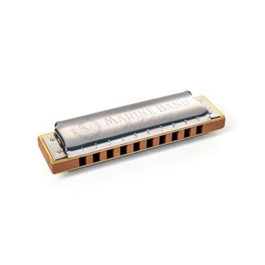 Imagem de Harmônica clássica E da banda marinha M1896056X da Hohner