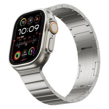 Imagem de Pulseira de Relógio SHANGPULE em Titânio Puro para Apple Watch Ultra 2