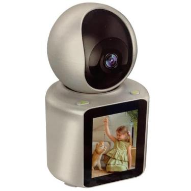 Imagem de Câmera Babá Eletrônica WI-FI Com Vídeo Conferência  Visão Noturna Full