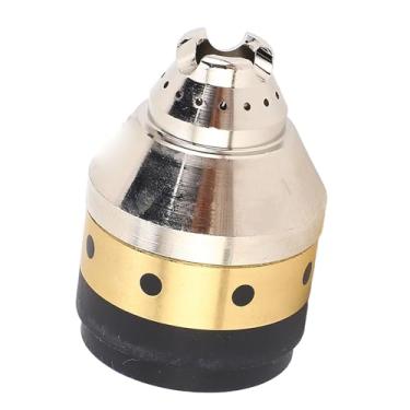 Imagem de Tampa de Proteção de Corte de Plasma Tampa Protetora P80 Dicas de Cortador de Eletrodos Máquina de Isolador Parte Com Dissipação de Calor Incisão Brilhante de Corte de Corte para