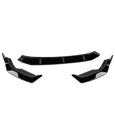 Imagem de HTTYYX Gloss Black Car Front Bumper Splitter Lip Difusor Body Kit Spoiler Guard Fit Compatível Para Nissan Sentra SR SL 2020 2021 2022 2023(Gloss Black)