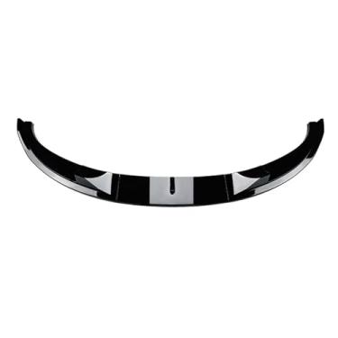 Imagem de Carro Frente Bumper Splitter Lip Compatível Para BMW E60 E61 M5 2005 2006 2007 2008 2009 2010 Gloosy Preto Difusor Spoiler Guarda Body Kits(Gloss Black)