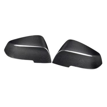 Imagem de Compatível para BMW F30 F32 F33 F20 F22 F23 F36 X1 Espelho M3 M4 Look Capa de espelho retrovisor para F20 F30 F22 F36 F23 F87 M2 espelho de carbono(D style)