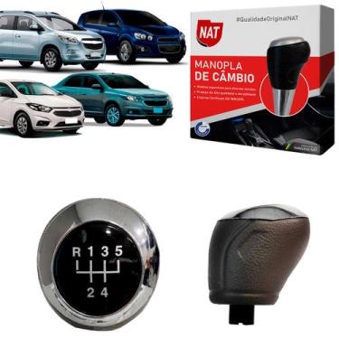 Imagem de Manopla de Câmbio Onix Prisma Cobalt Spin Sonic 2013 À 2019 Tipo B - N