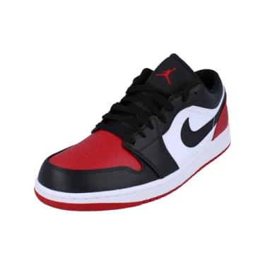 Imagem de Tênis de basquete feminino Jordan Gymnastics, Branco preto universitário vermelho branco 161, 42