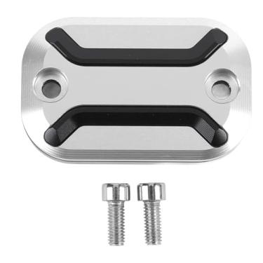 Imagem de Tampa do Reservatório de Tampa do Líquido de óleo de Freio Dianteiro - Substituição Premium de Liga de Alumínio para PG -1 2023, Forte Proteção e Design Elegante (Prata)