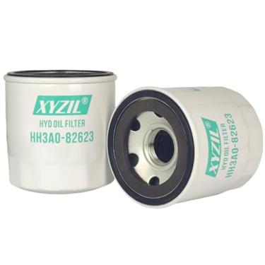 Imagem de XYZIL Filtro de óleo hidráulico HH3A0-82623 TC422-82620 compatível com Kubota L3901 L2501 L3301 L3800 L3200 L2800 L3400 L3902 L2502 M8540 M700 40 M6 040 M8200 M5700DTN M5400DT-N 3A431-82623 3A431