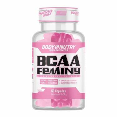 Imagem de BCAA Feminy Body Nutry  60 Cápsulas  Suplemento com Aminoácidos e Vita