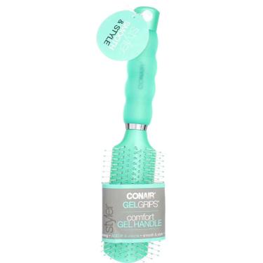 Imagem de Escova de cabelo Conair Gel Grips Soft Handle All Purpose x2
