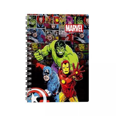 Imagem de Caderno Universitário Capa Dura 1 Matéria Marvel Avengers - School Basics
