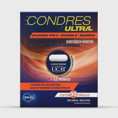 Imagem de Condres ultra colágeno tipo ii + vitamina D + magnésio 90 cápsulas