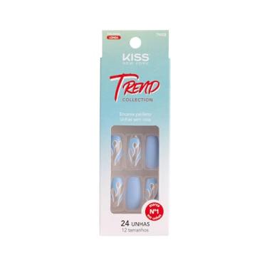 Imagem de KISS NEW YORK UNHAS POSTIÇAS TREND COLLECTION OCEAN