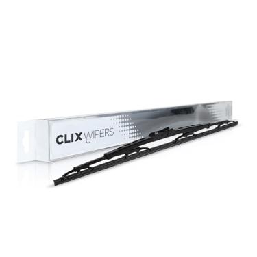 Imagem de Clix Wipers Palheta De Limpador Para-Brisa Automotiva Convencional Clixwipers 11" - Toda Em Aço, Durável Para Todas As Condições Climáticas, Fácil Instalação Braços Gancho E Pino (Pacote Com 1)