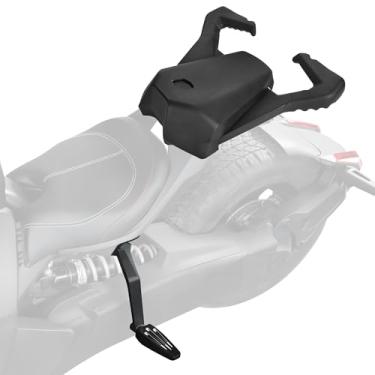 Imagem de Proyoureye Assento De Passageiro Duplo Com Pedais Para Ryker Can-Am 600/900 / Edição Rally (2019-2025) Sport (2022-2025), Traseiro Macio Pedal (Montagem Max 219400800 Necessária)