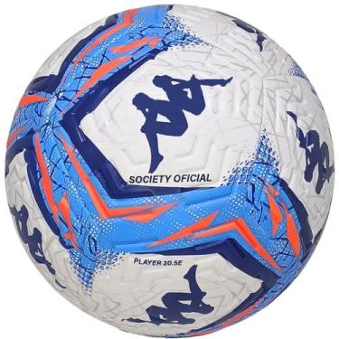 Imagem de Bola de futebol society kappa player, Azul