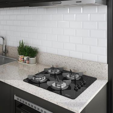Imagem de Fogão Cooktop Elétrico com 4 Bocas Mesa em Vidro Safe Nardelli