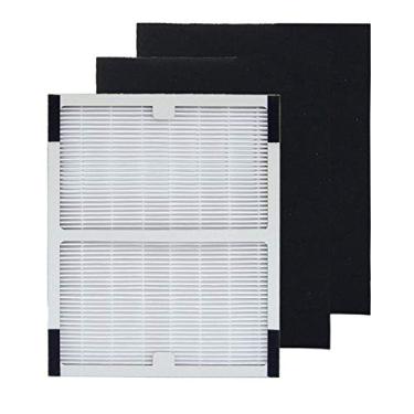 Imagem de PUREBURG Conjunto de filtros de substituição IAF-H-100A compatível com purificadores de ar Idylis AC-2119 IAPC-10-140 IAP-10-100 IAP-10-150, H13 HEPA + pré-filtro de carvão ativado VOCs de poeira