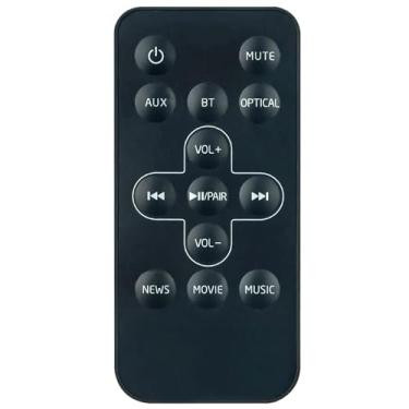 Imagem de TRM-SBX130 Controle remoto de substituição aplicável para Toshiba 2.0 Channel Soundbar TY-SBX130 TY-SBX130B