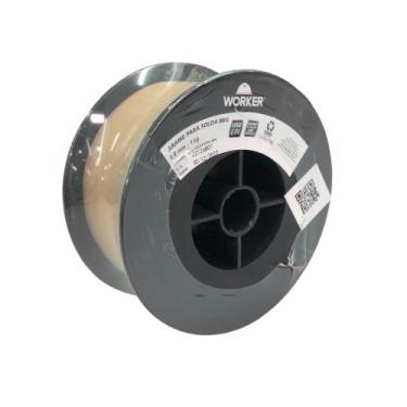 Imagem de Arame Mig 0.8 Mm Para Solda Com Gás Rolo Com 1kg 709707 Worker