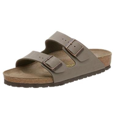 Imagem de Birkenstock Sandália feminina Arizona, Pedra Birkibuc, 8-8.5 Women/6-6.5 Men