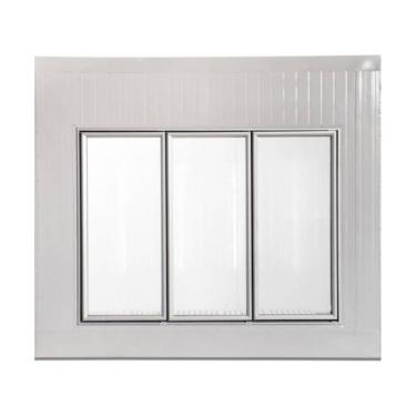 Imagem de Walk in Cooler Gallant Resfriados 3 Portas Vidro com Piso Painel 220V/1F CWRCP-03