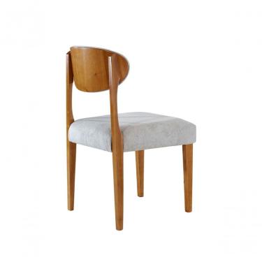 Imagem de Cadeira De Jantar Maciça Encosto Anatômico Laís Sala Nobre