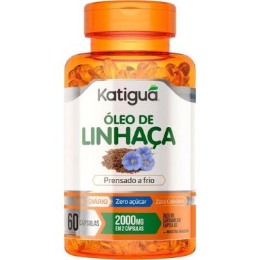 Imagem de Oleo de Linhaça com 60 Cápsulas - Katigua