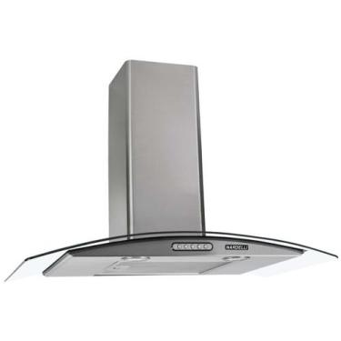 Imagem de Coifa Exaustor de Parede 75cm Vidro Curvo Nardelli, 110V