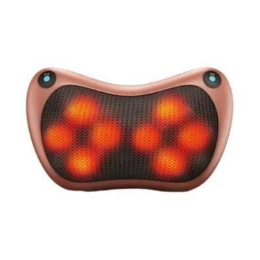 Imagem de Travesseiro De Massagem Elétrico Para Pescoço E Ombro, Uso Doméstico, 