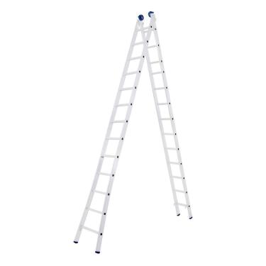 Imagem de Escada Extensiva Mor 2x13 Em Alumínio 6,45m Até 150Kg