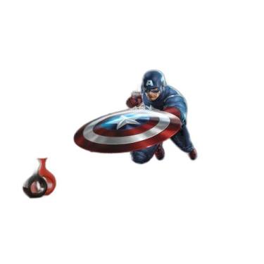 Imagem de Papel De Parede 3D Heróis Página Quadrinhos Hq 3,5M Nhma125 - Você Dec