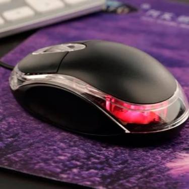 Imagem de Mouse Óptico USB com LED para PC/Notebook 1000dpi com Fio Exbom MS-9