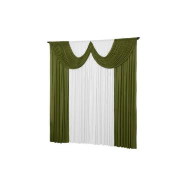 Imagem de Cortina Quarto E Sala Paris 3 Metros Malha Gel 3,00x2,80 - Dennis Conf