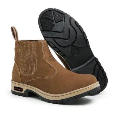 Imagem de Botina Masculina Em Couro Nobuck - CBA CABICERA, Rato, 40