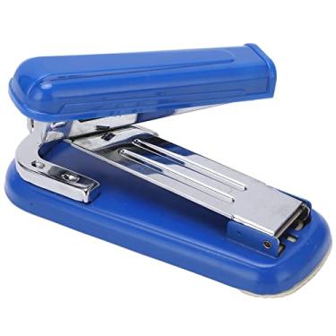 Imagem de Acouto Pedido de Mesa Ergonômica STAPLER 360 ° Rotativo Não Deslizamento para Uso Confortável de Escritório - 20 Folhas de Folha Com Metal Premium e Design de Plástico (Azul)