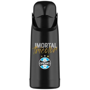 Imagem de Garrafa Térmica 1,8 LITROS Pump GRÊMIO IMORTAL TRICOLOR - Trimate