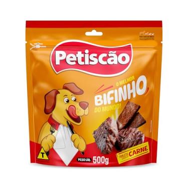 Imagem de Petisco Para Cães, Petiscão, Bifinho de Carne, Palitos, 500 Gramas