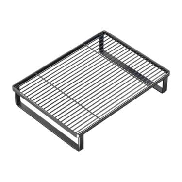 Imagem de FytStycale Home Utility REGAL Indução Poente Moldura Multi -Final Microondas -Ofeno -Rack -gas Apoiadores Do Fogão para Fogões de Indução, Black S, Tamanho real