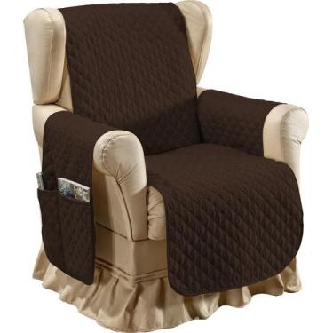 Imagem de Capa Protetor de Sofá Poltrona do Papai 1 Lugar Varias Cores - Bella L