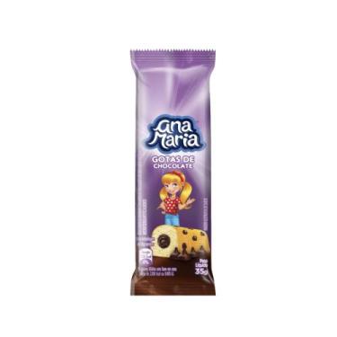 Imagem de Bolo Mini Gotas de Chocolate Ana Maria  35g