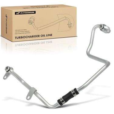 Imagem de A-Premium Linha de arrefecimento de turbocompressor compatível com Mercedes-Benz C43 C450 AMG, C400, E400, E450, E43 AMG, GLE400, GLE43 GLE450 AMG, GLE550e, ML400, GL450, S450, S560e, S550e, GLS444