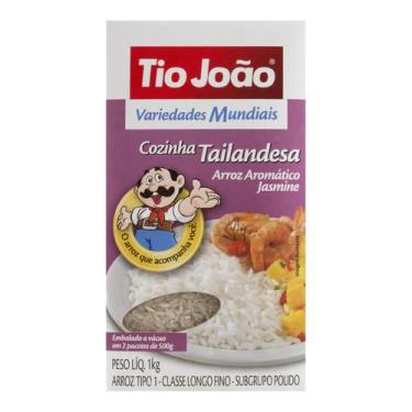 Imagem de Arroz aromático Jasmine TIO JOÃO 1kg