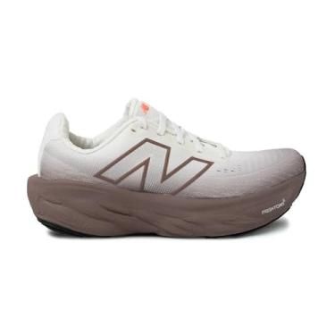 Imagem de New Balance Fresh Foam X 1080 V14 Tênis de corrida feminino, Earth Shadow/Reflection/Urgent Red, 38