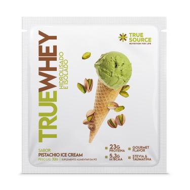 Imagem de True Whey Protein Pistachio Ice Cream Sachê 32g True Source