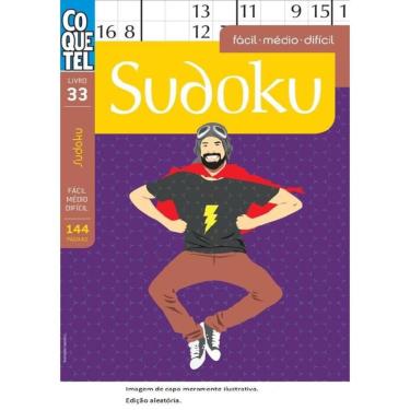 Imagem de Livro - Sudoku: Fácil Médio Difícil Livro 35