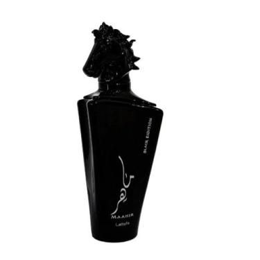 Imagem de Maahir Black Eau de Parfum 100ml  Perfume Árabe com Alta Fixação e Pro