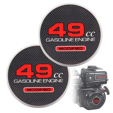 Imagem de 2 peças de adesivos de acionador de partida modificados 49cc para motor Predator 212 Coleman CT200U BT200X KT196 Baja Monster Mega Moto MB200 Go Kart 196cc 224cc 200cc motor (49cc modificado)