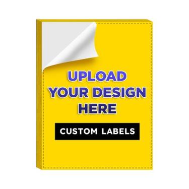 Imagem de Etiquetas: S, impressão superfina, cor de néon brilhante personalizada