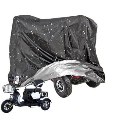 Imagem de Rrlihjgu Capa de scooter | Proteção contra poeira para motocicleta - Capa de scooter elétrica resistente a UV para atividades ao ar livre, turismo, motocross, exercícios